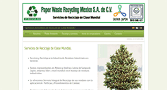 Desktop Screenshot of paperwastemexico.com